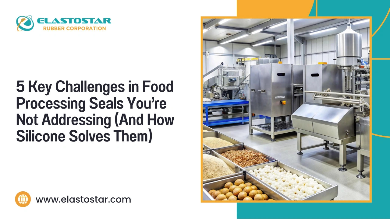 5 key challenges in food processing seals you’re not addressing (and how silicone solves them)