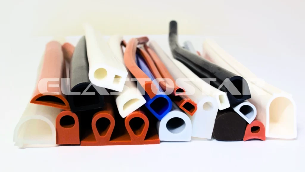 Rubber d shaped rubber seal & gaskets