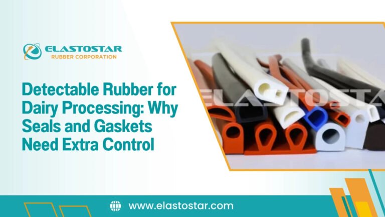 Detectable Rubber for Dairy Processing: Why Seals and Gaskets Need Extra Control