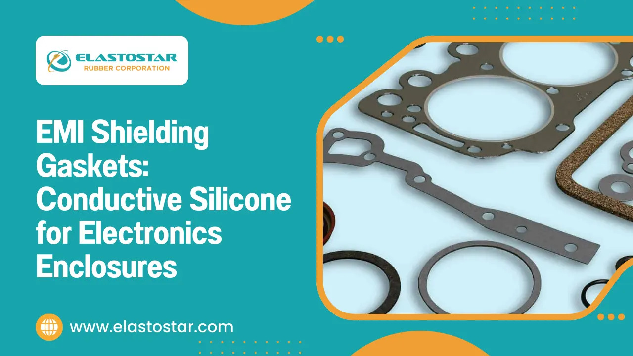 EMI Shielding Gaskets: Conductive Silicone for Electronics Enclosures