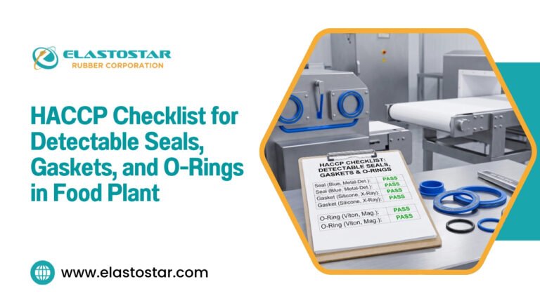 HACCP Checklist for Detectable Seals, Gaskets, and O-Rings in Food Plant
