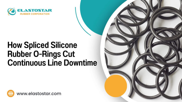 How Spliced Silicone Rubber O-Rings Cut Continuous Line Downtime?