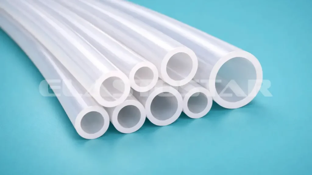 Platinum cured silicone rubber
