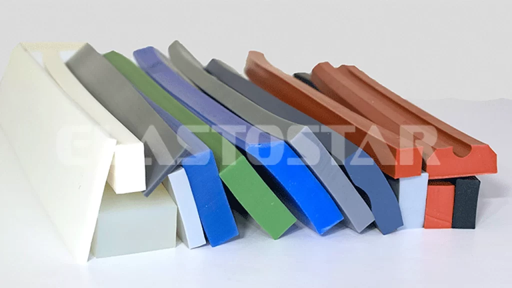 Silicone Rubber Square Rectangular Strip Silicone rubber square & rectangular strip