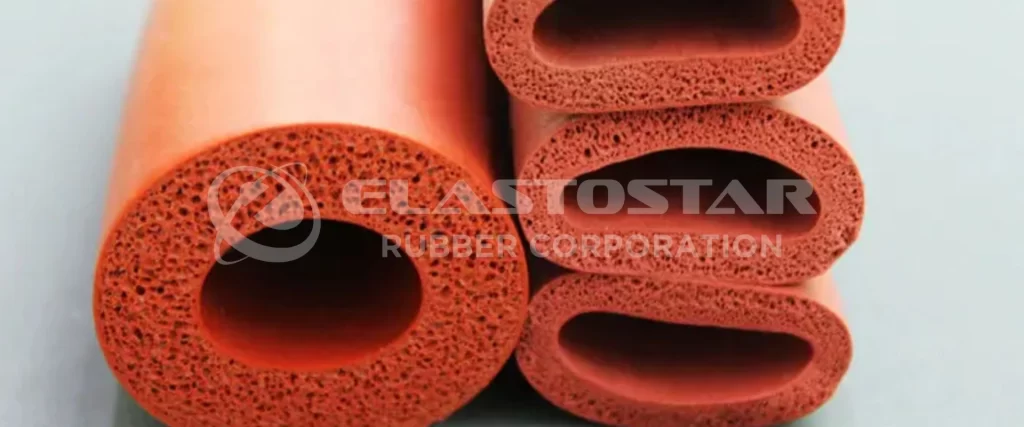 Rubber sponge seals