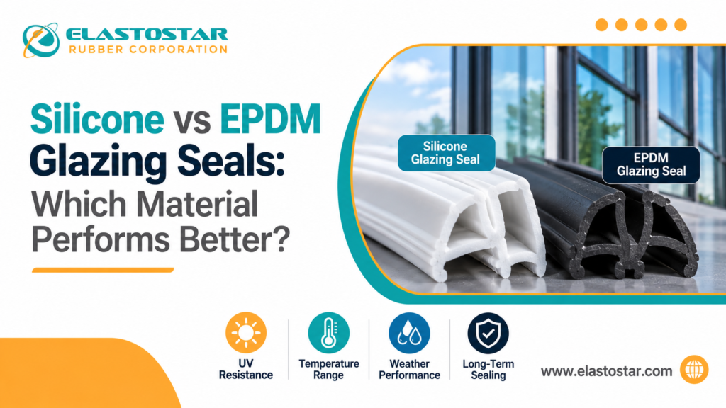 Silicone vs epdm glazing seals which material performs better