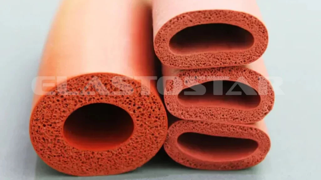 Sponge Extruded Rubber Seal Gaskets Sponge extruded rubber seal & gaskets
