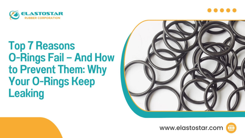 Top 7 reasons o-rings fail — and how to prevent them why your o-rings keep leaking