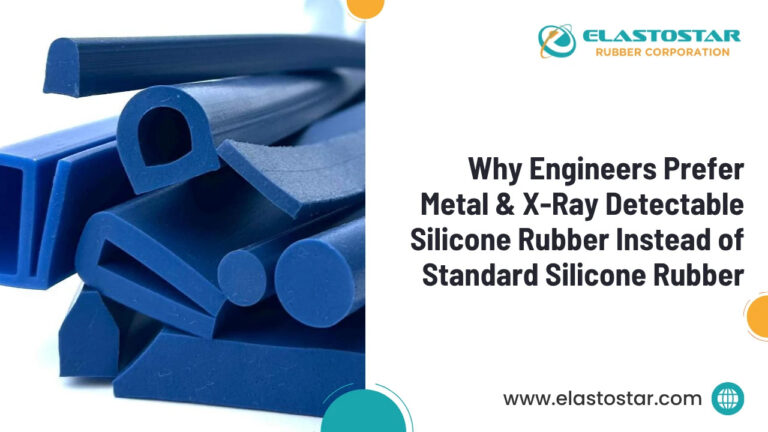 metal detectable silicon rubber