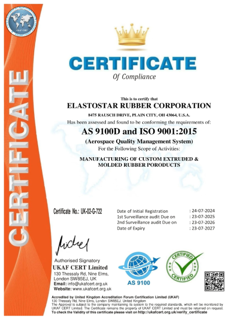 As9100d-certified manufacturer