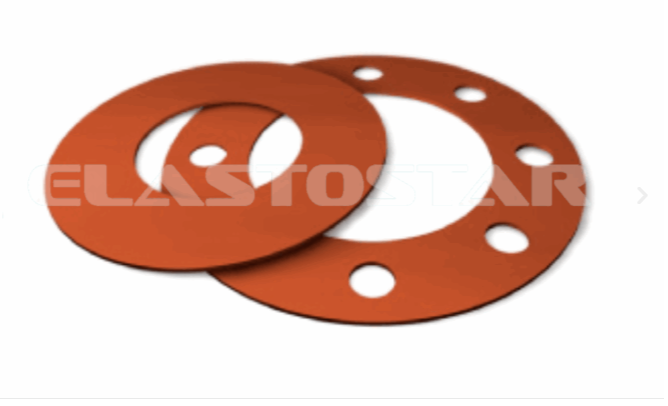 Silicone rubber molding