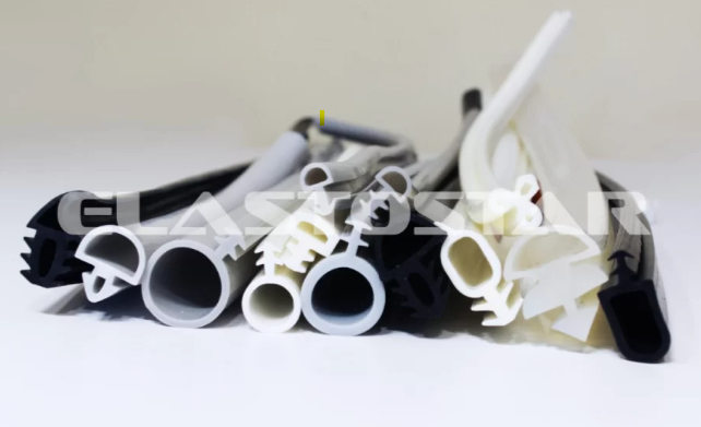 Extruded silicone rubber window & door seal, gasket