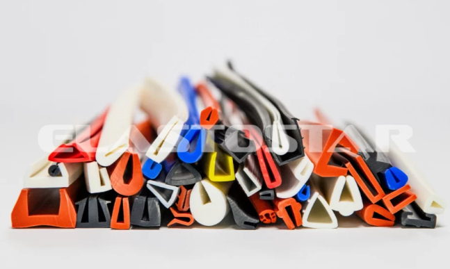 Rubber u-channel manway