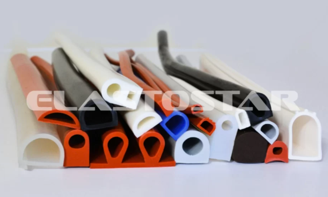 Rubber d shaped rubber seal & gaskets