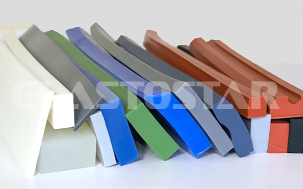 Silicone rubber square & rectangular strip, seal & gaskets