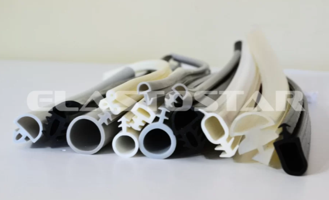Image 334 Extruded silicone rubber window & door seal, gasket