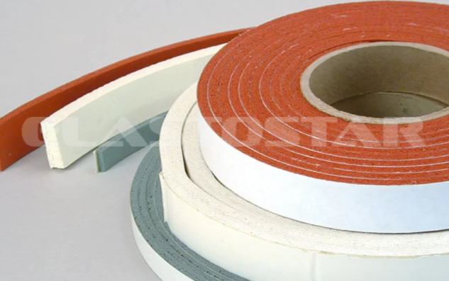 Silicone edge graphics rubber strips