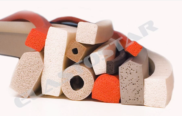 Metal-detectable rubber