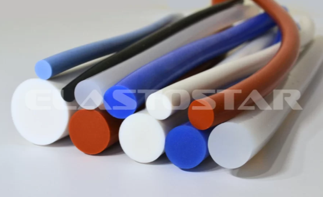 Silicone rubber cord