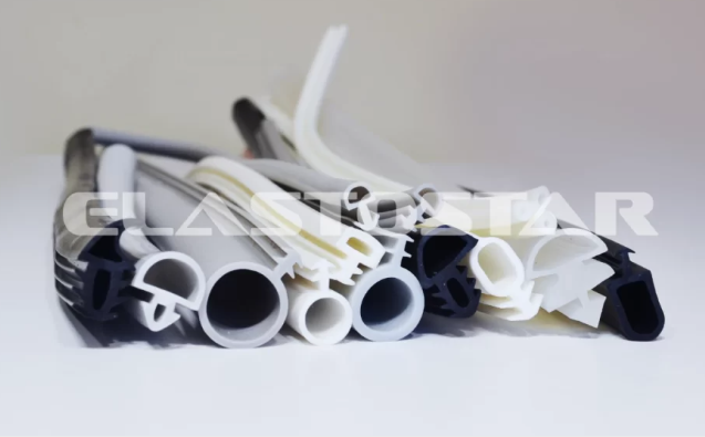 Extruded silicone rubber window & door seal, gasket
