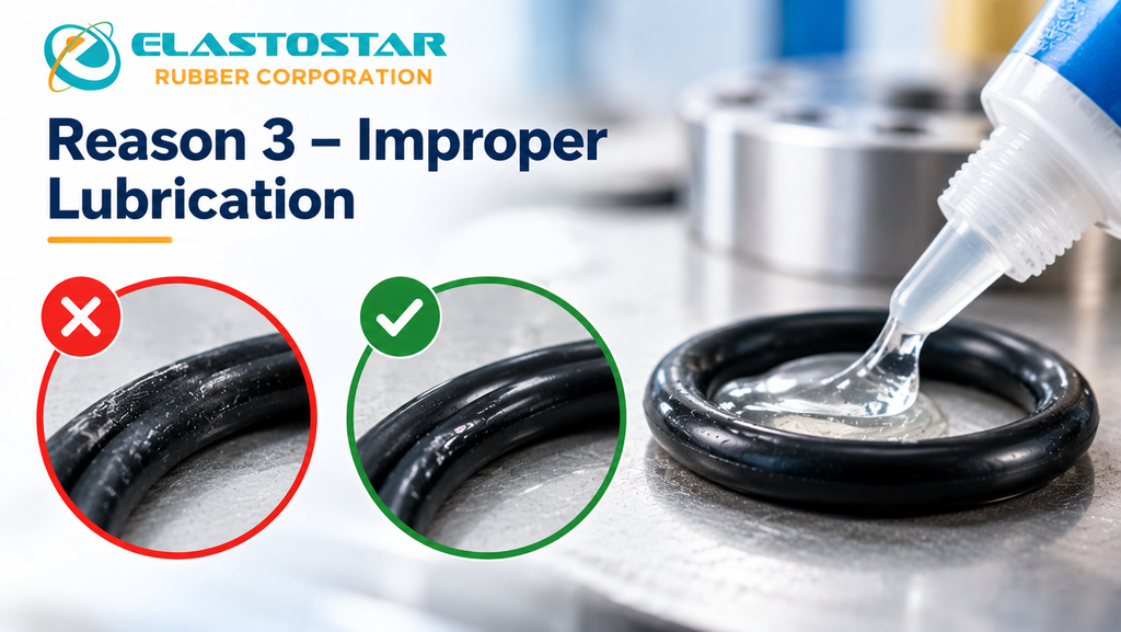Reason 3 – improper lubrication