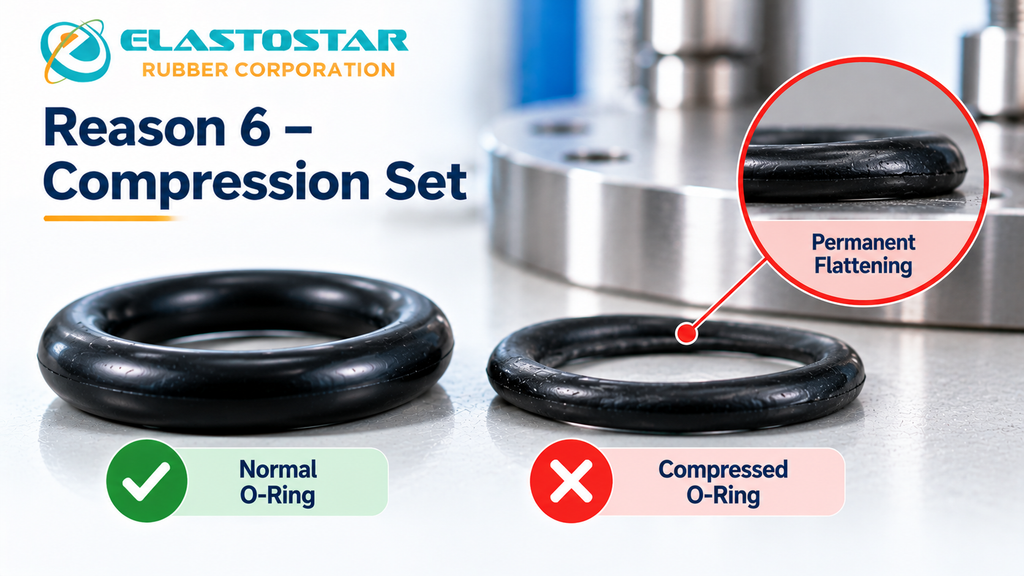 Reason 6 – compression set