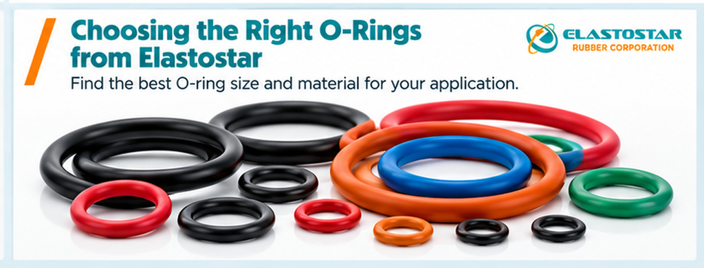 Choosing the right o-rings from elastostar rubber corporation